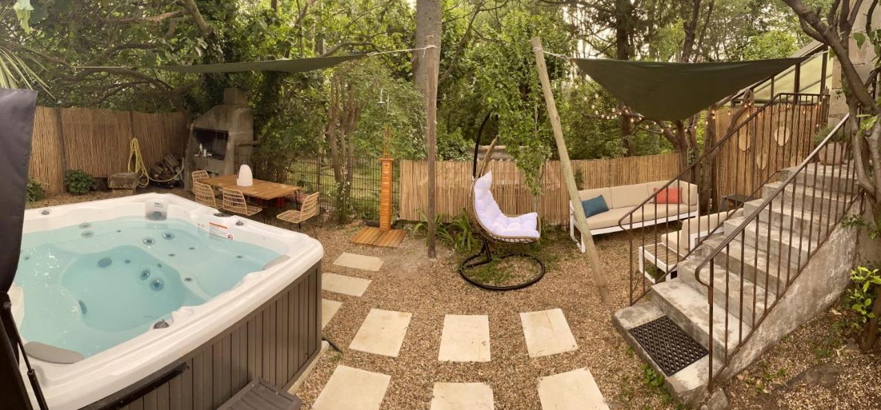 Maison Dans Les Arbres, Spa, Tennis, Parking Nimes Luaran gambar
