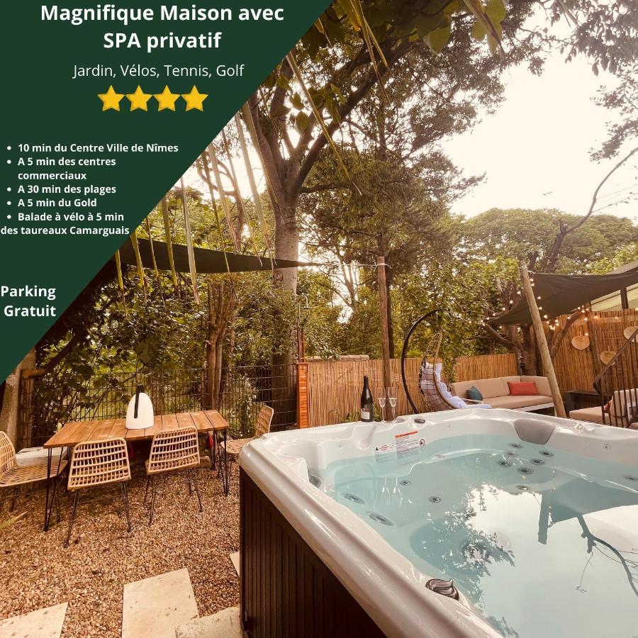 Maison Dans Les Arbres, Spa, Tennis, Parking Nimes Luaran gambar